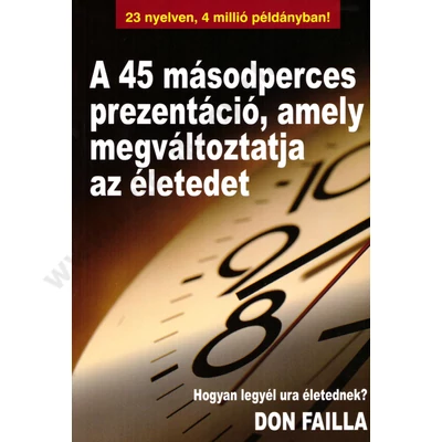A 45 másodperces prezentáció, amely megváltoztatja az életedet