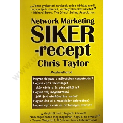 Network Marketing Sikerrecept
