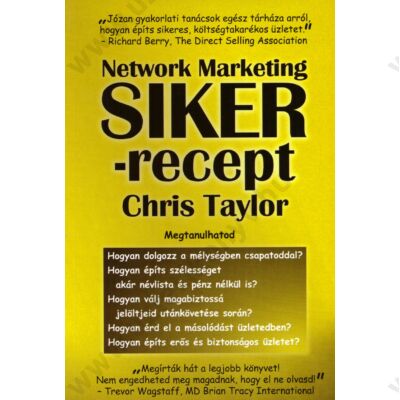 Network Marketing Sikerrecept